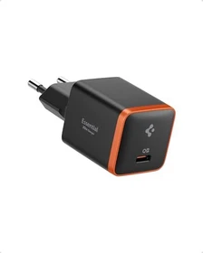 Spigen ArcStation Essential 30W Wall Charger schwarz/orange