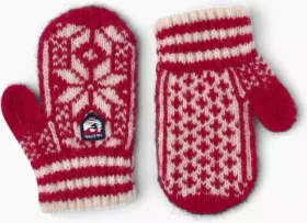 Hestra Nordic Mitt Handschuhe red/offwhite (Junior)