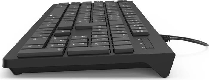 Hama KC-200 Basic Tastatur, schwarz, USB, DE