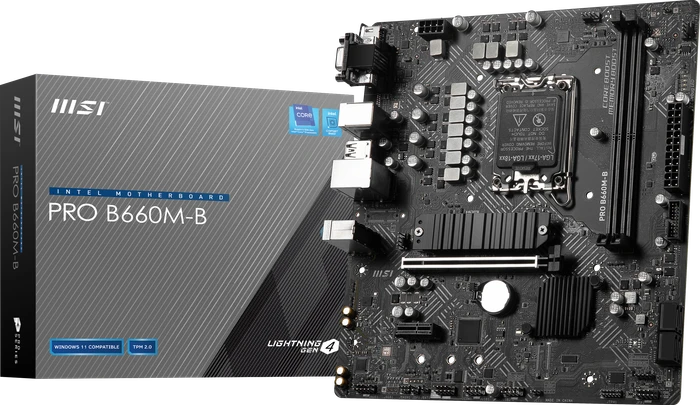 MSI PRO B660M-B (Intel 1700)