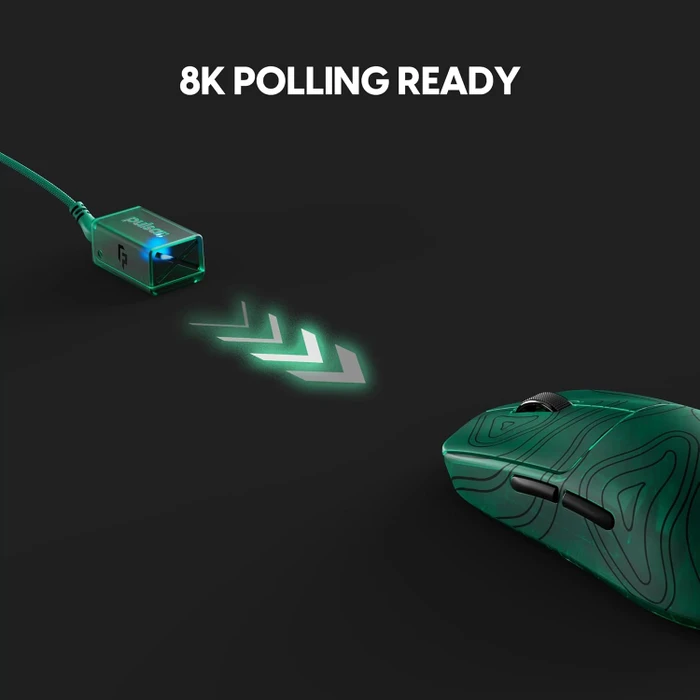 Pulsar Gaming Gears X2 CL CrazyLight Mini Wireless RandomFrankP Edition grün/schwarz, USB