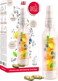 iSi Twist'n Sparkle Virtuoso Trinkwassersprudler weiß