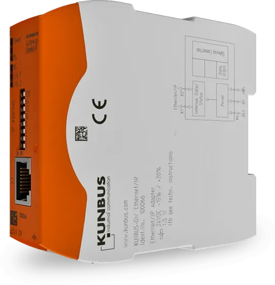 Revolution Pi RevPi Gate EtherNet/IP Adapter