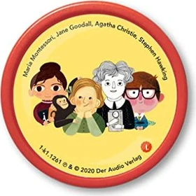 Kekz Chip - Little People, Big Dreams - Maria Montessori, Jane Goodall, Agatha Christie, Stephen Hawking
