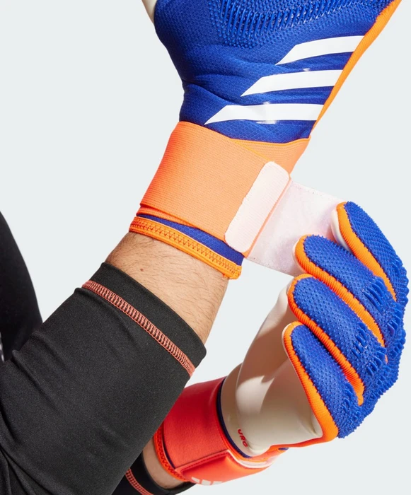 adidas Predator Competition Torwarthandschuhe lucid blue/solar red/white