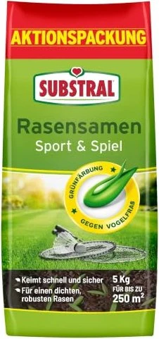 Evergreen Garden Care Substral Rasensamen Sport & Spiel, 5kg