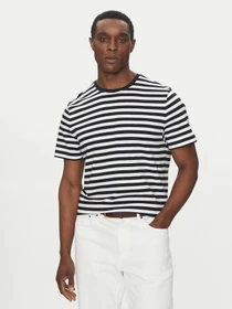 Michael Kors Stripes T-Shirt kurzarm schwarz (Herren)