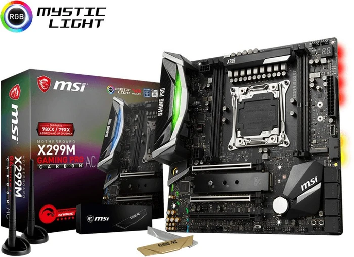 MSI X299M Gaming Pro Carbon AC (Intel 2066)