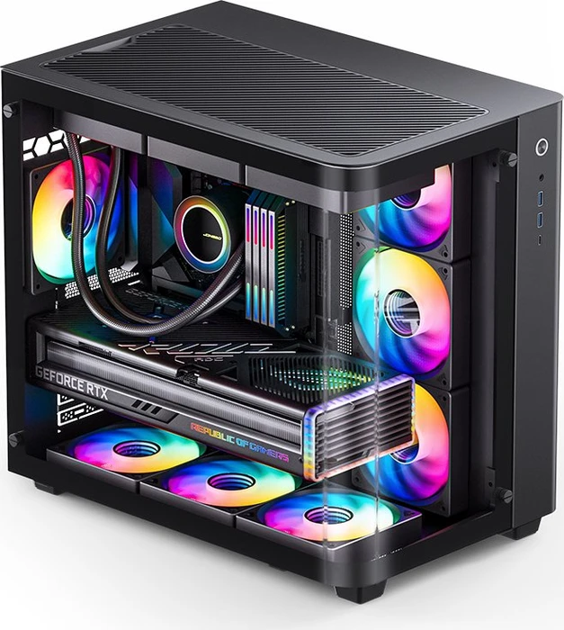 Jonsbo TK-3 Black, Glasfenster