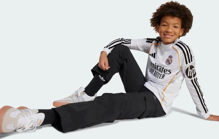 adidas Real Madrid 2025/2026 Heimtrikot langarm (Junior)