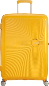 American Tourister Soundbox Spinner erweiterbar L golden yellow