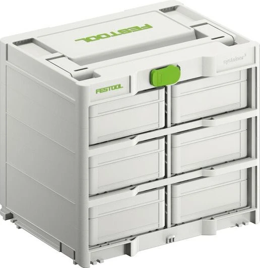 Festool Systainer 3 SYS3-RK/6 M 337 Rack-Set, 7-tlg.