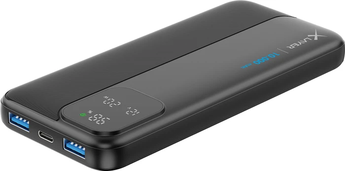 XLayer Powerbank Rapid 10000 mAh schwarz