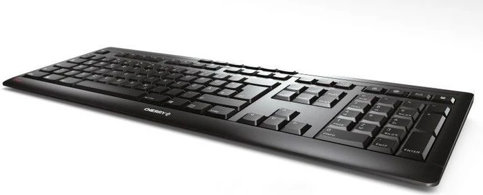 Cherry Stream Keyboard Wireless, schwarz, USB, DE