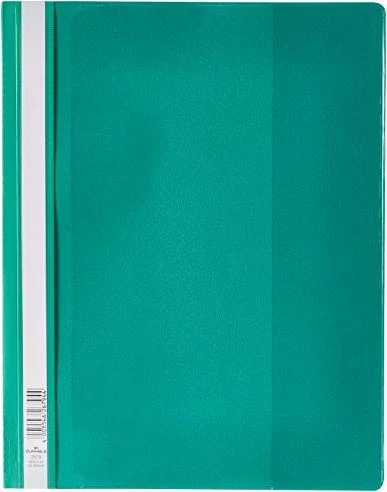 Durable Duraplus Schnellhefter, A4, grün/transparent, 25er-Pack