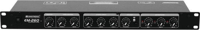 Omnitronic EM-260B schwarz