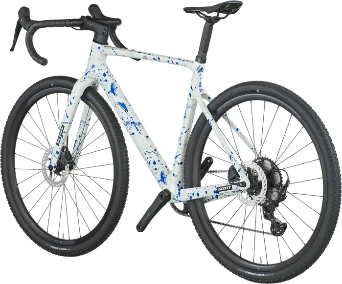 Scott Addict Gravel 30 white/splatter blue Modell 2026