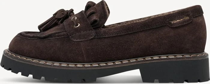 Tamaris Lederslipper 24716 mocca (Damen)