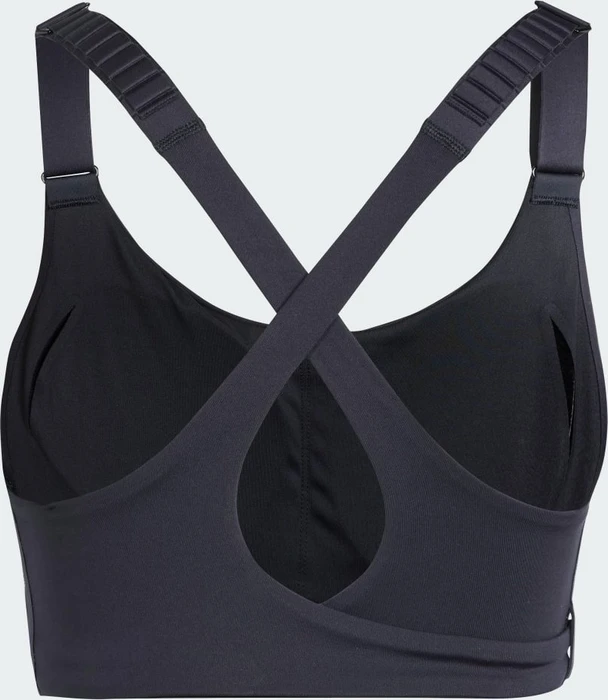 adidas FastImpact Luxe Run High-Support Sport-BH black (Damen)