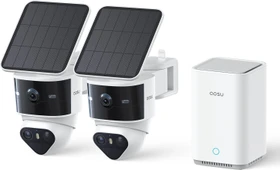 Aosu SolarCam T2 Pro, inkl. Basisstation, 2er-Pack