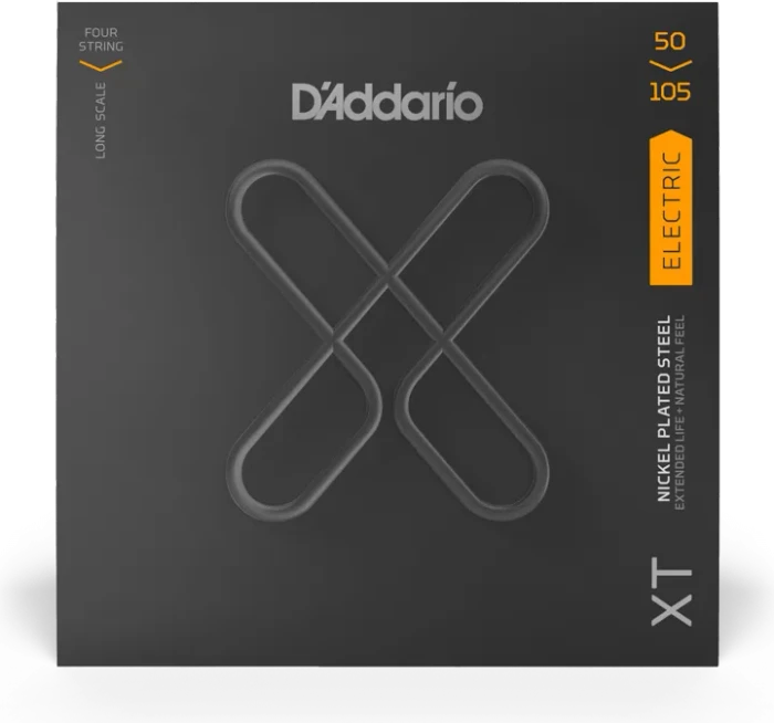 D'Addario XT Nickel Bass Medium, Long Scale