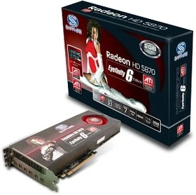 Sapphire Radeon HD 5870 Eyefinity 6 Edition, 2GB GDDR5, 6x mDP, full retail
