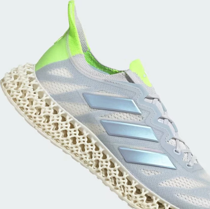 adidas 4D FWD 3 dash grey/silver violet/lucid lemon (Damen)