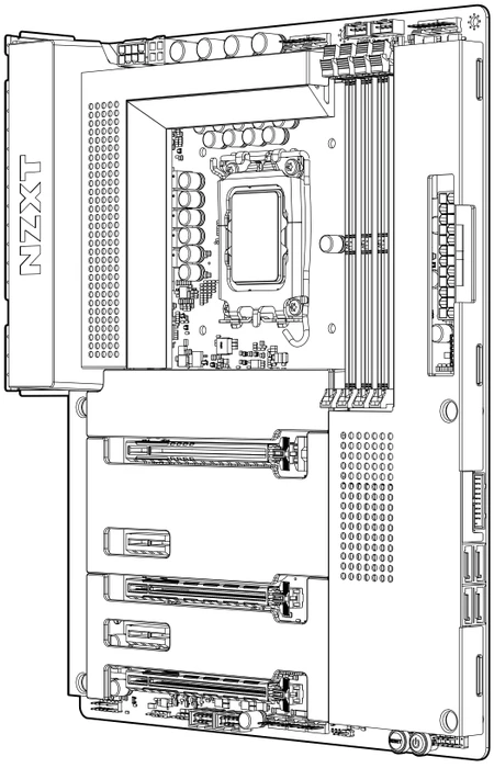 NZXT N7 Z690 Black (Intel 1700)