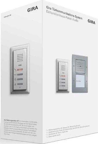 Gira Einfamilienhaus-Paket Audio, Set