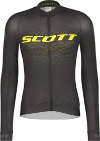 Scott RC Pro Trikot langarm black/sulphur yellow (Herren)