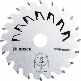 Bosch DIY Precision Kreissägeblatt 20Z, 85x1.1x15mm, 1 Stück