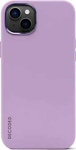 Decoded AntiMicrobial Silicone Back Cover für Apple iPhone 14 Plus Lavender