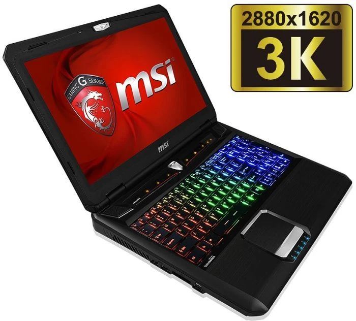 MSI GT60 2PE8H11FD3K Dominator 3K Edition, Core i7-4810MQ, 8GB RAM, 128GB SSD, 1TB HDD, GeForce GTX 880M, DE