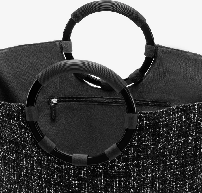 Reisenthel loopbag hobo Handtasche bouclé black