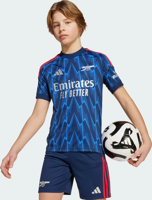adidas FC Arsenal 2025/2026 Auswärtstrikot night indigo/grey two (Junior)