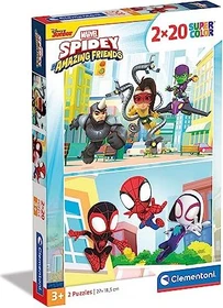 Clementoni Supercolor 2in1 Spidey und seine Freunde