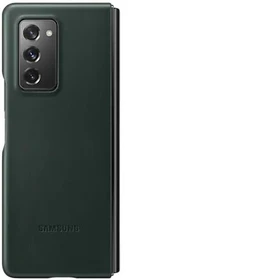 Samsung Leather Cover für Galaxy Z Fold 2 5G grün