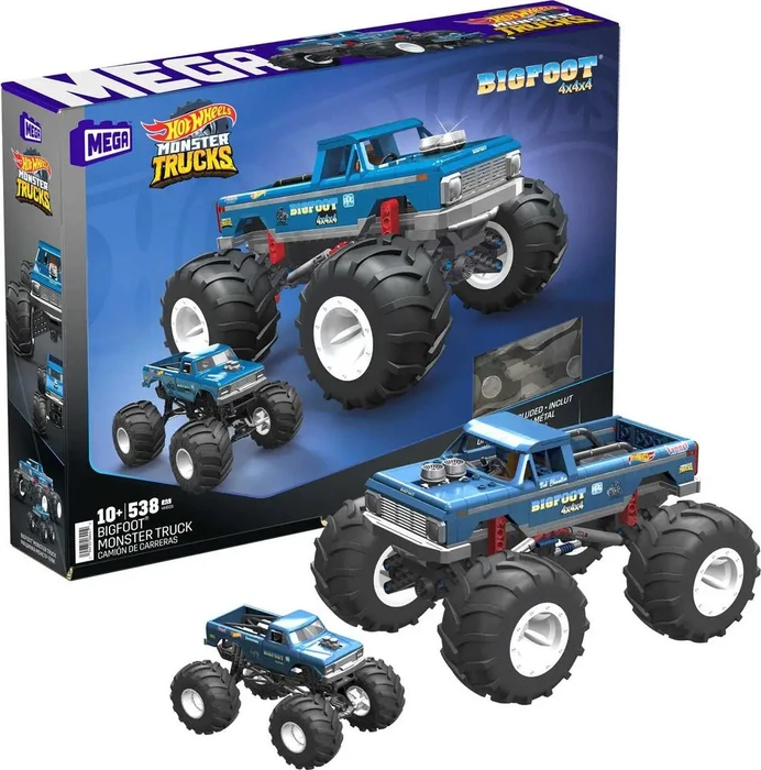Mattel Mega Construx Hot Wheels Collector Bigfoot Monster Truck