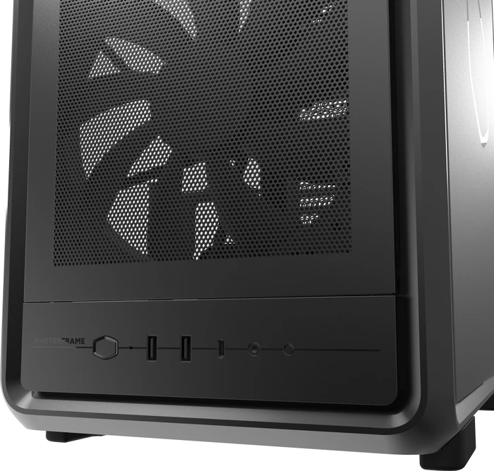 Cooler Master MasterFrame 500 Mesh ARGB, schwarz, Glasfenster