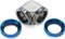 Bitspower Multi-Link Adapter 90° 16mm, Black Sparkle/Royal Blue, schwarz/blau vernickelt Vorschaubild