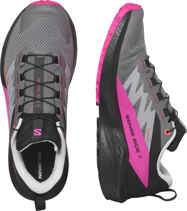 Salomon Sense Ride 5 plum kitten/black/pink glo (Herren)