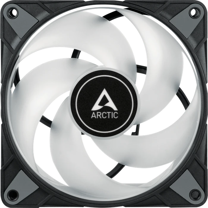 ARCTIC P12 PWM PST A-RGB 0dB schwarz, 120mm