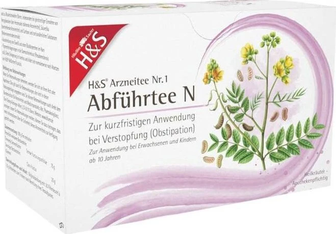 H&S Nr. 1 Abführtee N Arzneitee Beutel, 20 Stück