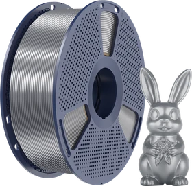 Sunlu Silk PLA+, grau, Spule, 1.75mm, 1.00kg