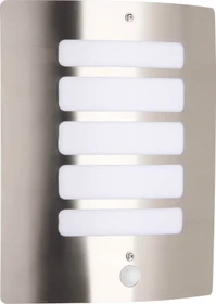 Brilliant Todd Sensor Wandleuchte edelstahl