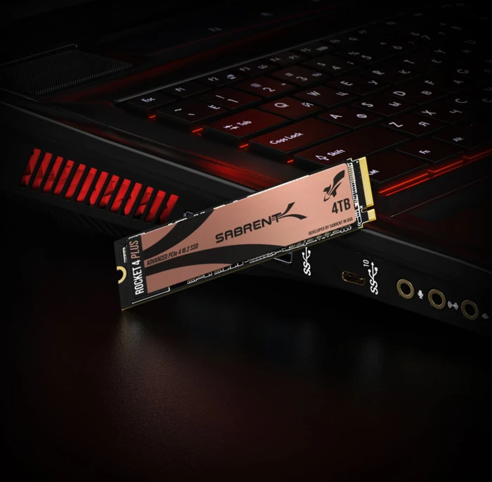 Sabrent Rocket 4 Plus 4TB, M.2 2280 / M-Key / PCIe 4.0 x4