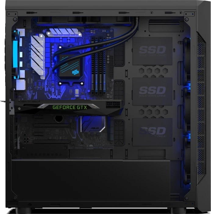 Endorfy SilentiumPC Armis AR7X TG RGB, Glasfenster