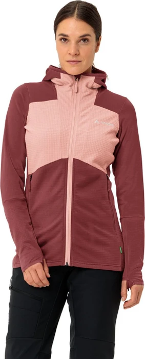 Vaude Monviso Grid Fleece Funktionsjacke redeva (Damen)