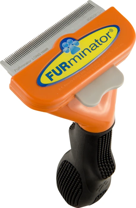 FURminator deShedding Tool für mittelgroße Hunde mit langem Fell, Version 1