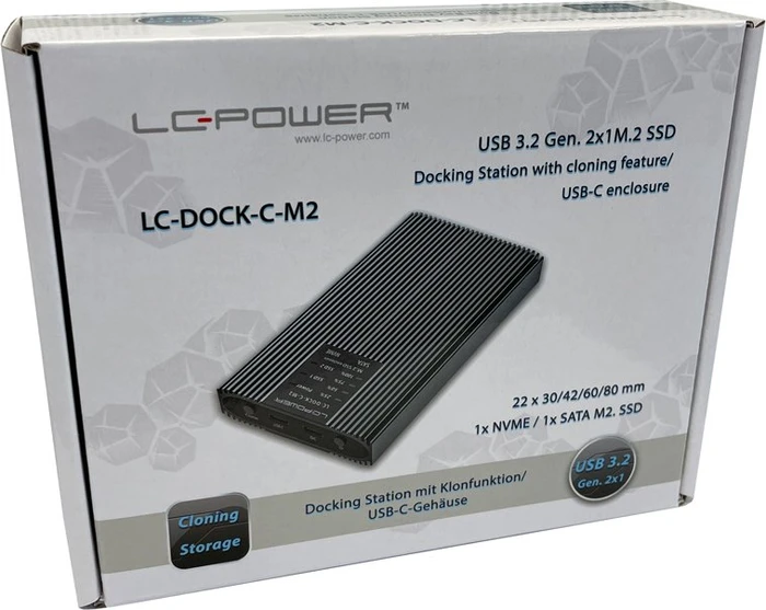 LC-Power LC-DOCK-C-M2, USB-C 3.1